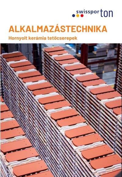 Alkalmazástechnika - Hornyolt kerámia tetőcserepek