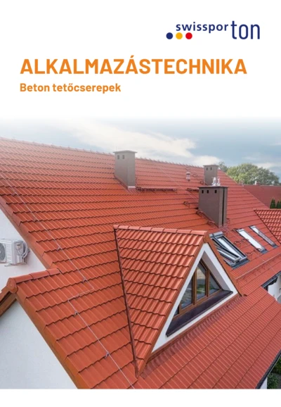 Alkalmazástechnika - Beton tetőcserepek