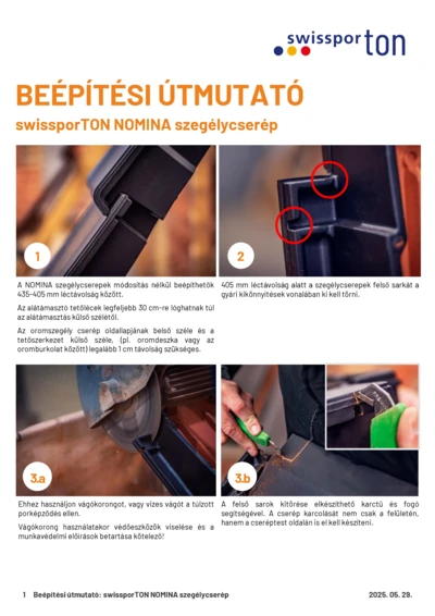 swissporTON_Beépítési_útmutató_NOMINA_Szegélycserép_2025_HU.pdf