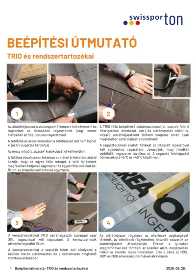 swissporTON_Beépítési_útmutató_TRIO_2025_HU.pdf