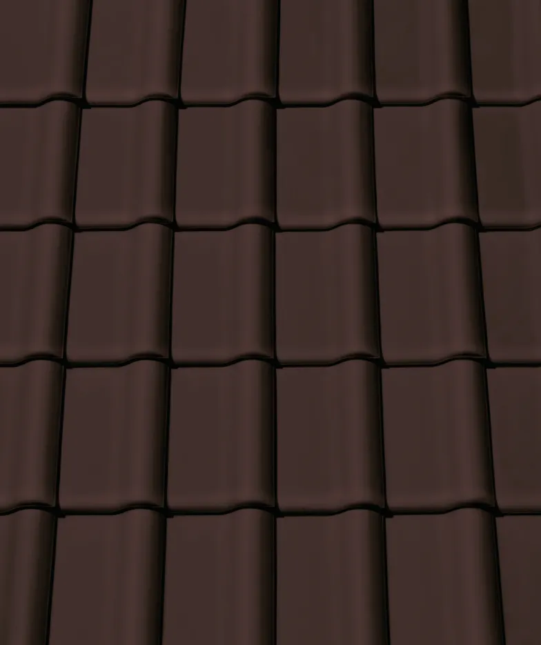 Sötétbarna   engób