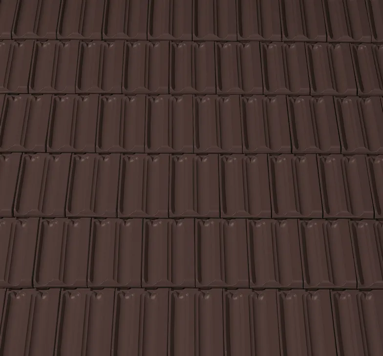 Sötétbarna   engób