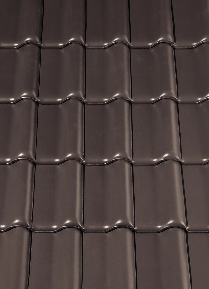 Sötétbarna   engób