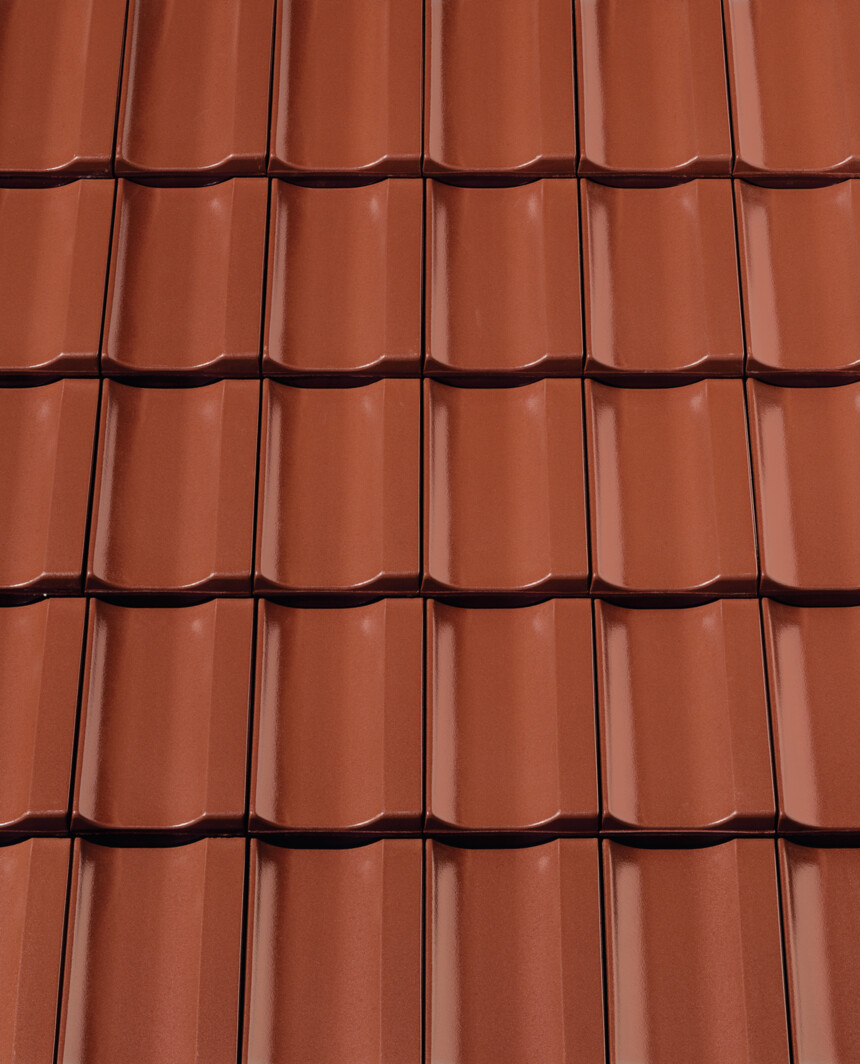 Rézvörös   engób – laying