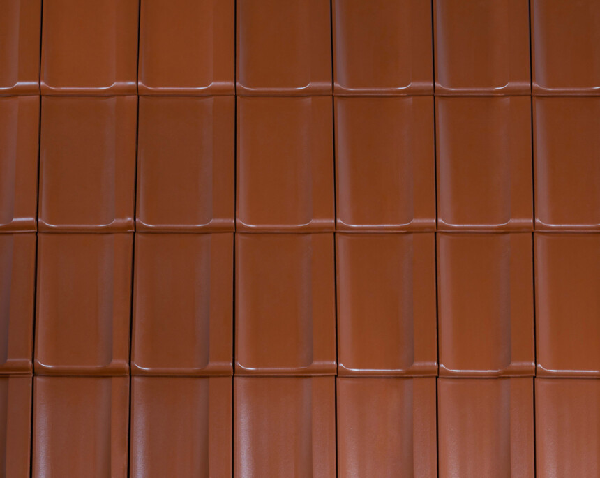 Rézvörös   engób – laying