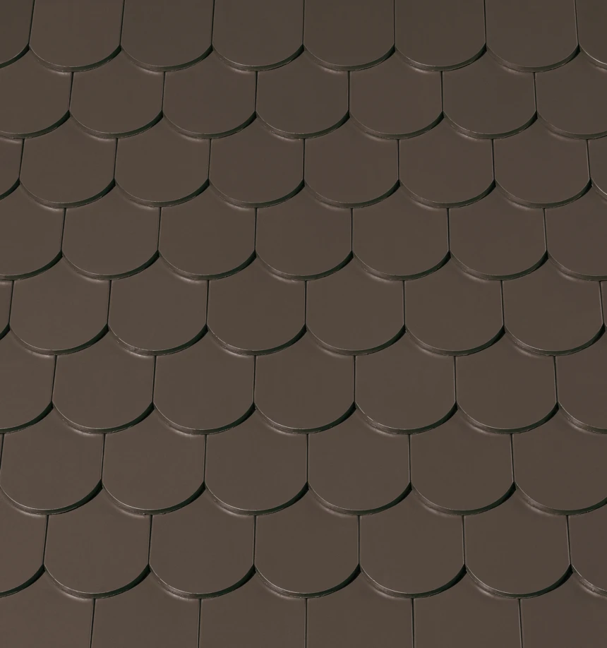 Sötétbarna   engób