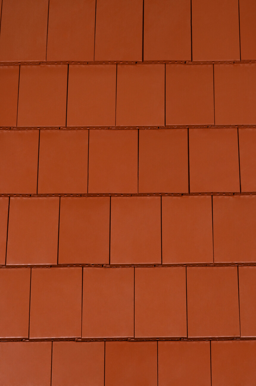 Rézvörös   engób – laying