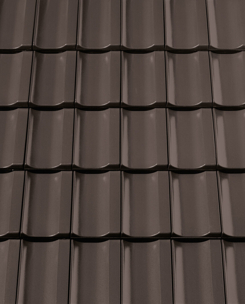 Sötétbarna   engób – laying